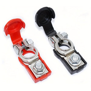 Planet Gates 2pcs 2 Stuks Auto Auto Quick Release Batterij Terminal Connector Klemmen Koper Klemmen Koper Caravan Vrachtwagen Clips Voor Auto