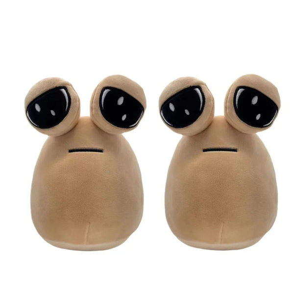 Planet Gates 2pcs 22cm Hot Game My Pet Alien Pou Plush Toy Furdiburb Emotion Alien Plushie Stuffed Animal Pou Doll