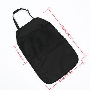 Planet Gates 2pcs 2pcs Car Anti Kick Mat Pad Seat Cover Storage Bags Car Seat Back Protector Cover, Anti Mud Dirt Auto Seat Car Accessories