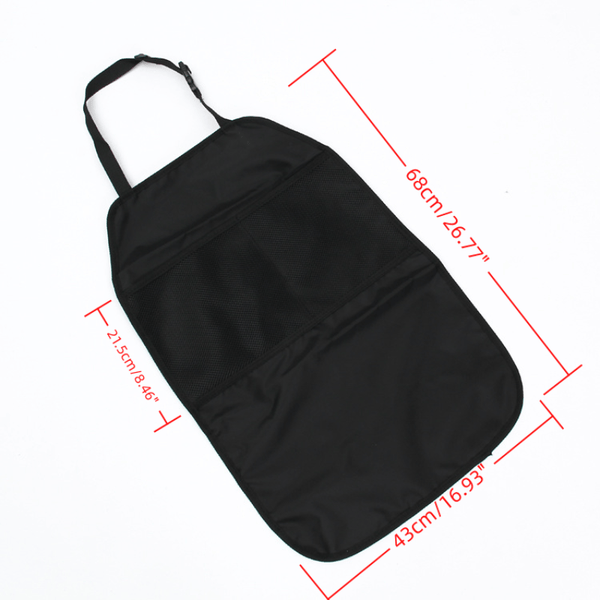 Planet Gates 2pcs 2pcs Car Anti Kick Mat Pad Seat Cover Storage Bags Car Seat Back Protector Cover, Anti Mud Dirt Auto Seat Car Accessories