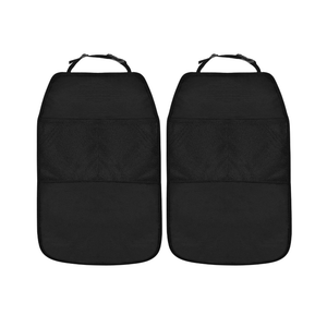 Planet Gates 2pcs 2pcs Car Anti Kick Mat Pad Seat Cover Storage Bags Car Seat Back Protector Cover, Anti Mud Dirt Auto Seat Car Accessories
