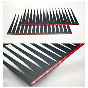 Planet Gates 2pcs 2pcs Car Eyelash Car Stickers, Headlight Eyelash Stickers, Cool Stickers, Cute False Eyelashes Car Stickers