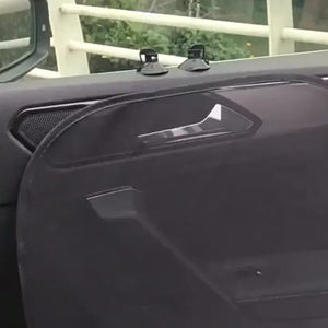 Planet Gates 2pcs 2pcs Car Sun Shade UV Protection Suction Cup Sunshade Heat Insulation Inner Curtain Screen Block Automobile Exterior Accessories