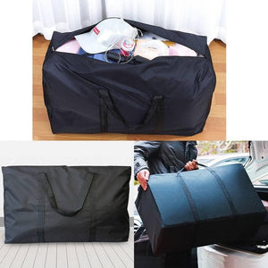 Planet Gates 2pcs 2pcs Large Capacity Moving Bag, With Strong Zippers & Carrying Handles, Storage Tote Bag For Clothes, Moving Supplies, Space Saving Storage Bag Organizer, Suitable For Moving, Traveling, Packaging