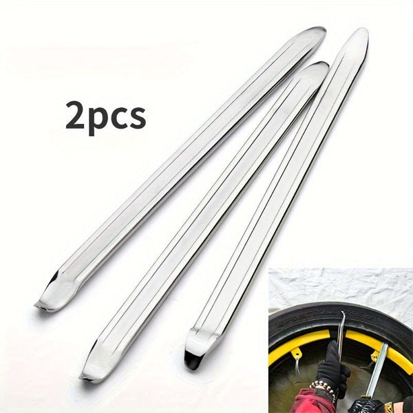 Planet Gates 2pcs 2pcs Motorcycle Cycling Steel Spoon Tire Iron Rim Opener Lever Changer Repair Tools For Bicycle Car Repairing Accessories