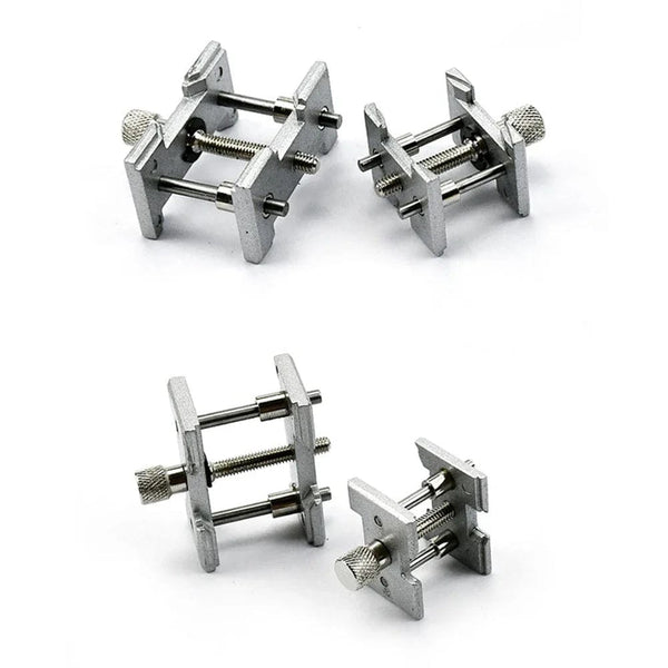Planet Gates 2PCS 2pcs Multifunctional Universal Watch Movement Holder Fixed Base 2in1 Watches Case Clamp Repair Tools for Watchmaker dropshipping
