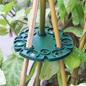Planet Gates 2pcs 2pcs, Reusable Vegetable Plant Stabilizer, Plant Support Stabilizer, Easy To Use, Garden Plant Support Stake Stand For DIY Potted Climbing Plants Flower Vegetables Vine Rack Suitable For Supporting Potted Plants