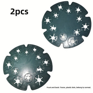 Planet Gates 2pcs 2pcs, Reusable Vegetable Plant Stabilizer, Plant Support Stabilizer, Easy To Use, Garden Plant Support Stake Stand For DIY Potted Climbing Plants Flower Vegetables Vine Rack Suitable For Supporting Potted Plants