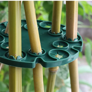 Planet Gates 2pcs 2pcs, Reusable Vegetable Plant Stabilizer, Plant Support Stabilizer, Easy To Use, Garden Plant Support Stake Stand For DIY Potted Climbing Plants Flower Vegetables Vine Rack Suitable For Supporting Potted Plants