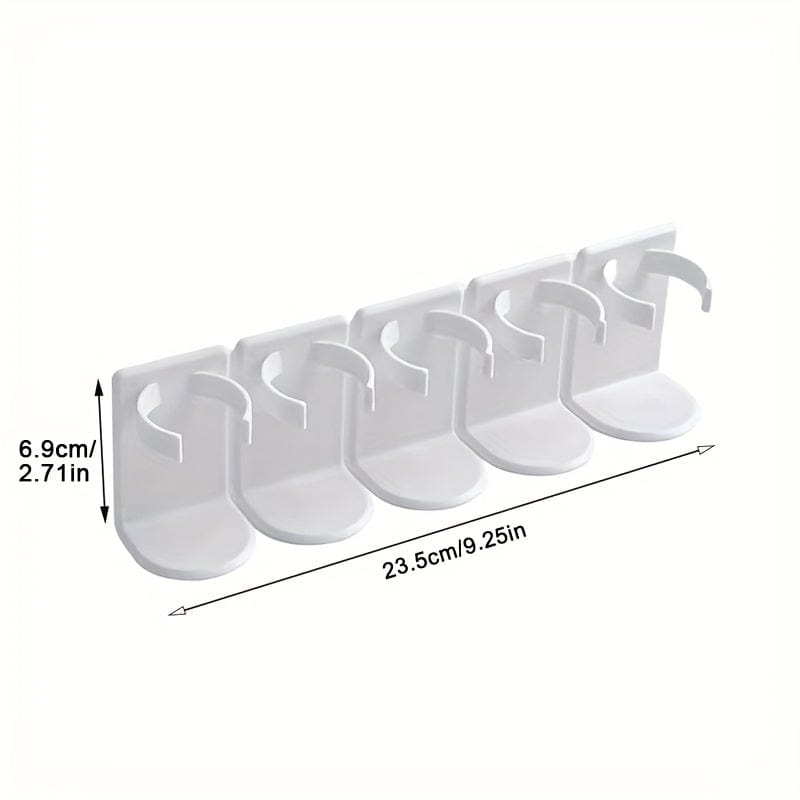 Planet Gates 2pcs 2pcs, Spice Gripper Clip, No Punching Seasoning Bottle Rack, 10 Clips Spice Gripper Clips Strips, Wall Mounted Organizer Rack, Seasoning Jar Storage Holder, Adhesive Gripper Clip Strips, Kitchen Stuff, Kitchen Gadget