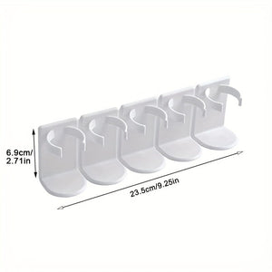 Planet Gates 2pcs 2pcs, Spice Gripper Clip, No Punching Seasoning Bottle Rack, 10 Clips Spice Gripper Clips Strips, Wall Mounted Organizer Rack, Seasoning Jar Storage Holder, Adhesive Gripper Clip Strips, Kitchen Stuff, Kitchen Gadget