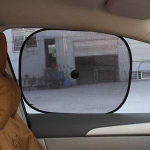 Planet Gates 2pcs 2pcs Universal Car Sunshade, Window Insulation, Sunshade, Front Side Window Mesh, Electrostatic Sticker, Front Sunshade For Vehicles