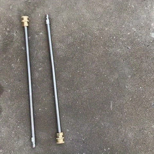 Planet Gates 2pcs 40.64cm 2pcs 16" Stainless Steel 1/4" Quick Connect Power Washer Lance, Pressure Washer Extension Wand