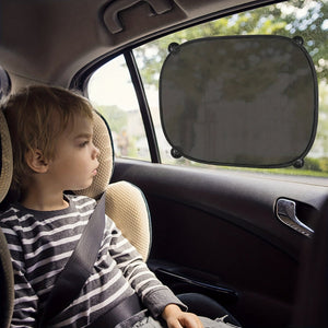 Planet Gates 2pcs 44*36cm Car Sun Visor Car Side Blocking Sunscreen Heat Insulation Light Absorption Curtain Summer Small Car Window Curtain Side Gear Plate Blackout Cloth