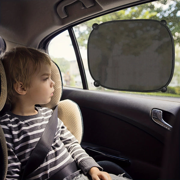 Planet Gates 2pcs 44*36cm Car Sun Visor Car Side Blocking Sunscreen Heat Insulation Light Absorption Curtain Summer Small Car Window Curtain Side Gear Plate Blackout Cloth