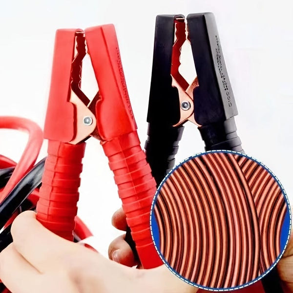 Planet Gates 2Pcs 4M/157.48in Battery Jumper Cable Car Battery Jumper Cable, Booster Cables Car Battery Jump Start Cables For Cars, Trucks, SUVs - 4M/13.12FT