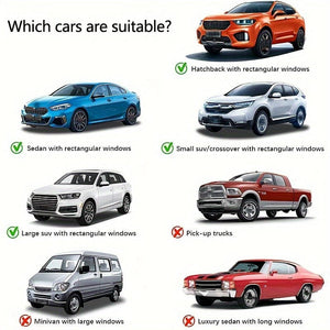 Planet Gates 2pcs/4pcs Car Window Sun Shade, Breathable Mesh Car Side Window Shade Sunshade UV Protection Bug Mosquito Net Universal Fit For Most Cars