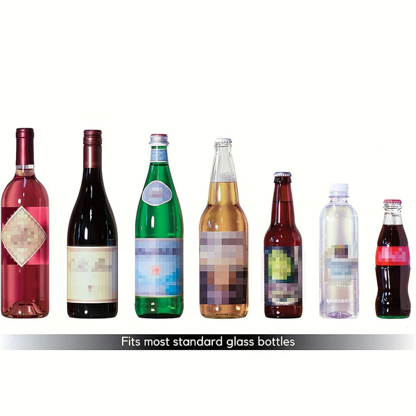 Planet Gates 2pcs/4pcs Fruit Fly Bottle Top Trap, Fly-On-In, Reusable Non-Toxic Indoor/Outdoor Catcher