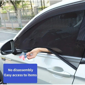 Planet Gates 2pcs/4pcs Sunscreen Ventilation Car Windows Mosquito Nets Car Screens Mosquito Screens Sun Blinds Sunshades/cloth UV Heat Protection Cool Cooling