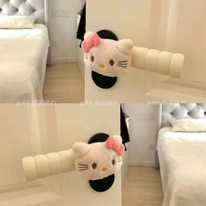 Planet Gates 2PCS-A-B Sanrio Hello Kitty Y2K Handle Protector Kawaii Cute Cartoon Anime Home Children's Room Antistatic Decoration Toys Girls Gifts