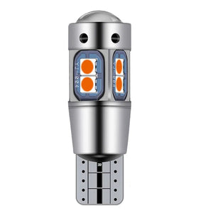 Planet Gates 2PCS / Amber Yellow 2/4PCS High Quality T10 W5W 168 192 Led Tail Light 3030 10smd 12V Auto Lamp CANBUS NO Error Car Marker Parking Bulb 6000K ASLENT