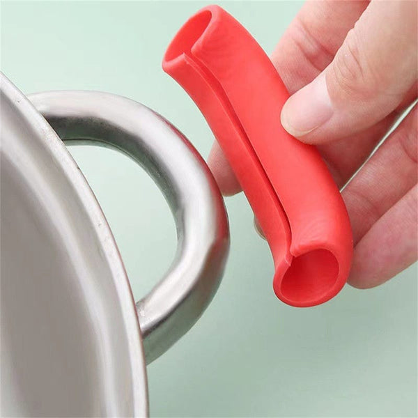 Planet Gates 2pcs Anti Hot Hand Oven Mini Gloves Casserole Ear Plate Pot Rack Oven Handle Anti Hot Pot Ear Clip Kitchen Accessories
