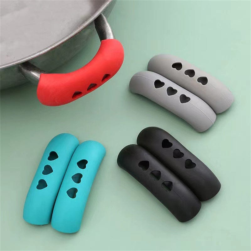 Planet Gates 2pcs Anti Hot Hand Oven Mini Gloves Casserole Ear Plate Pot Rack Oven Handle Anti Hot Pot Ear Clip Kitchen Accessories