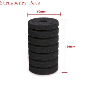 Planet Gates 2PCS Aquarium Filter Sponge for Aquarium Fish Tank Air Pump Skimmer Biochemical Sponge Filter Aquarium Bio Filter Filtro Aquario
