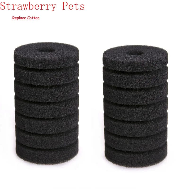 Planet Gates 2PCS Aquarium Filter Sponge for Aquarium Fish Tank Air Pump Skimmer Biochemical Sponge Filter Aquarium Bio Filter Filtro Aquario
