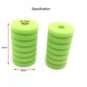 Planet Gates 2PCS Aquarium Filter Sponge for Aquarium Fish Tank Air Pump Skimmer Biochemical Sponge Filter Aquarium Bio Filter Filtro Aquario