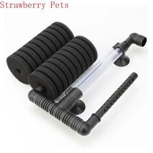 Planet Gates 2PCS Aquarium Filter Sponge for Aquarium Fish Tank Air Pump Skimmer Biochemical Sponge Filter Aquarium Bio Filter Filtro Aquario