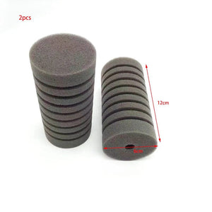 Planet Gates 2PCS Aquarium Filter Sponge for Aquarium Fish Tank Air Pump Skimmer Biochemical Sponge Filter Aquarium Bio Filter Filtro Aquario