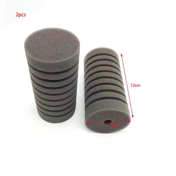 Planet Gates 2PCS Aquarium Filter Sponge for Aquarium Fish Tank Air Pump Skimmer Biochemical Sponge Filter Aquarium Bio Filter Filtro Aquario