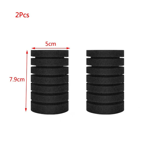 Planet Gates 2PCS Aquarium Filter Sponge for Aquarium Fish Tank Air Pump Skimmer Biochemical Sponge Filter Aquarium Bio Filter Filtro Aquario