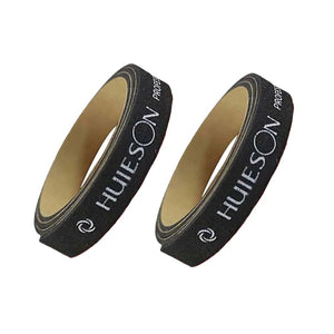 Planet Gates 2Pcs Black 1 Super Thick Table Tennis Bat Edge Protection Tape Adhesive Backing Ping Pong Bats Racket Edge-Strip Anti-Collision Sticker