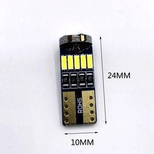 Planet Gates 2PCS / Blue / CHINA 2/10PCS Led W5W T10 Car Led Signal Lamp 501 194 Bulbs 4014SMD Clearance Lights Reading Lights Interior lights 6000K 12V