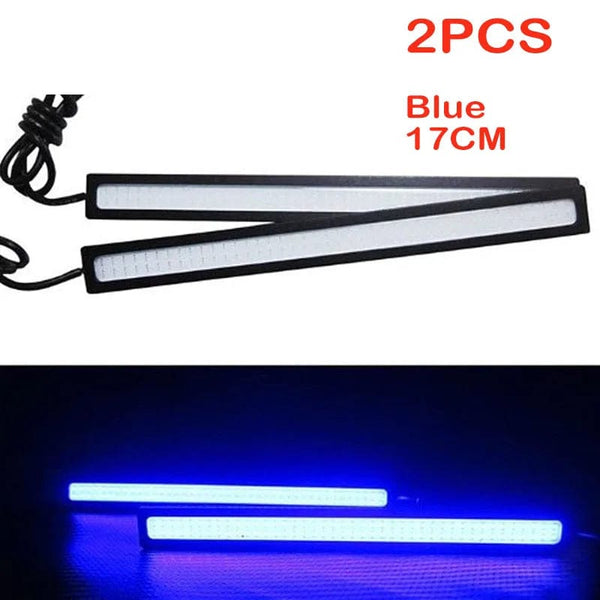 Planet Gates 2pcs blue / CHINA 3/4/6/10X Marine Grade Car Driving Large Lights 12 Volt Cool White LED Courtesy Car Boat Atmosphere Lamp Waterproof Signal Light