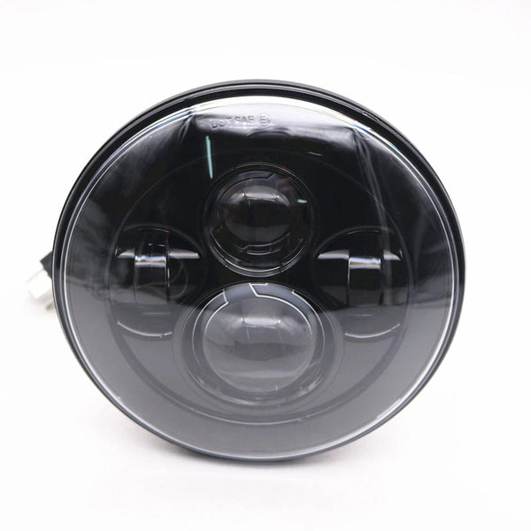 Planet Gates 2pcs Car 7" Headlight for Land Rover Defender 90 110 Round LED Headlights Kit High Low Beam for Lada Niva 4X4 Offroad Accessory