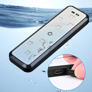 Planet Gates 2PCS Car Door Lights LED Welcome Light Magnetic Control USB Charging Auto Open Door Safe Anti-collision Emergency Signal Lamp