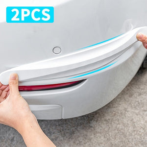Planet Gates 2pcs Car Front And Rear Bumper Anti-collision Strip Front Lip Car Door Body Anti-scratch