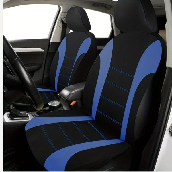 Planet Gates 2pcs Car Seat Cover Polyester Mesh Front Seat Cover