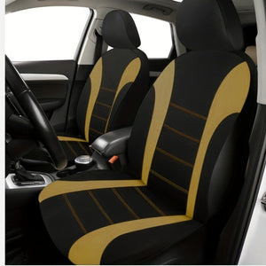 Planet Gates 2pcs Car Seat Cover Polyester Mesh Front Seat Cover
