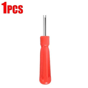 Planet Gates 2pcs Car Tire Valve Stem Core Remover Screwdriver Universal Auto Bicycle Slotted Handle Tire Repair Install Hand Tools Accessories