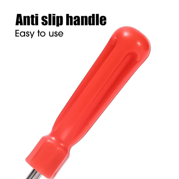 Planet Gates 2pcs Car Tire Valve Stem Core Remover Screwdriver Universal Auto Bicycle Slotted Handle Tire Repair Install Hand Tools Accessories
