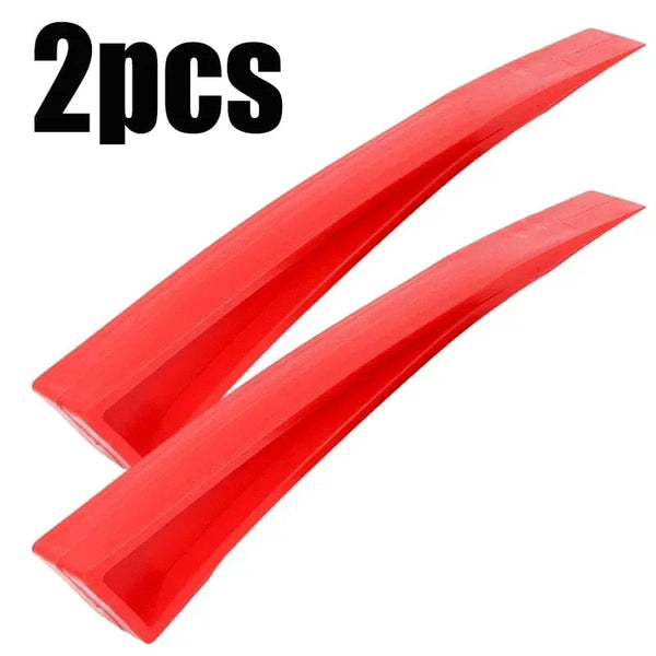 Planet Gates 2pcs Car Window Dent Repair Plastic Red Car Universal Crowbar Enlarger Door Recess Body Window Door Wedge Remove Repair Hand Tools