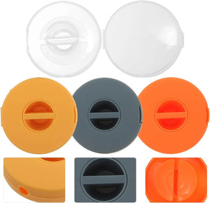 Planet Gates 2Pcs Clear 4/1pcs Round Management USB Charging Wire Cable Portable Charger Cord Holder Clips Winder Retractable Flexible Line Organizer