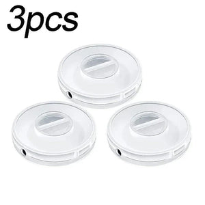 Planet Gates 2Pcs Clear 4/1pcs Round Management USB Charging Wire Cable Portable Charger Cord Holder Clips Winder Retractable Flexible Line Organizer