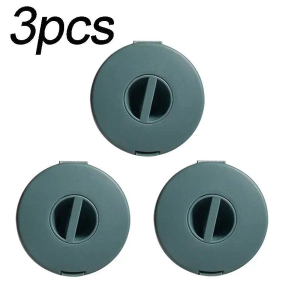 Planet Gates 2Pcs Clear 4/1pcs Round Management USB Charging Wire Cable Portable Charger Cord Holder Clips Winder Retractable Flexible Line Organizer