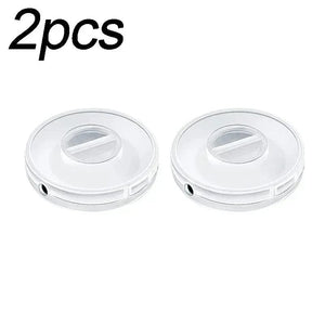 Planet Gates 2Pcs Clear 4/1pcs Round Management USB Charging Wire Cable Portable Charger Cord Holder Clips Winder Retractable Flexible Line Organizer
