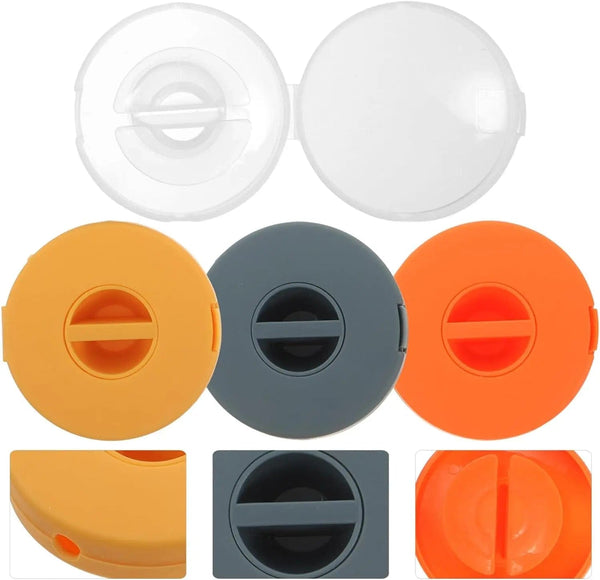 Planet Gates 2Pcs Clear 4/1pcs Round Management USB Charging Wire Cable Portable Charger Cord Holder Clips Winder Retractable Flexible Line Organizer